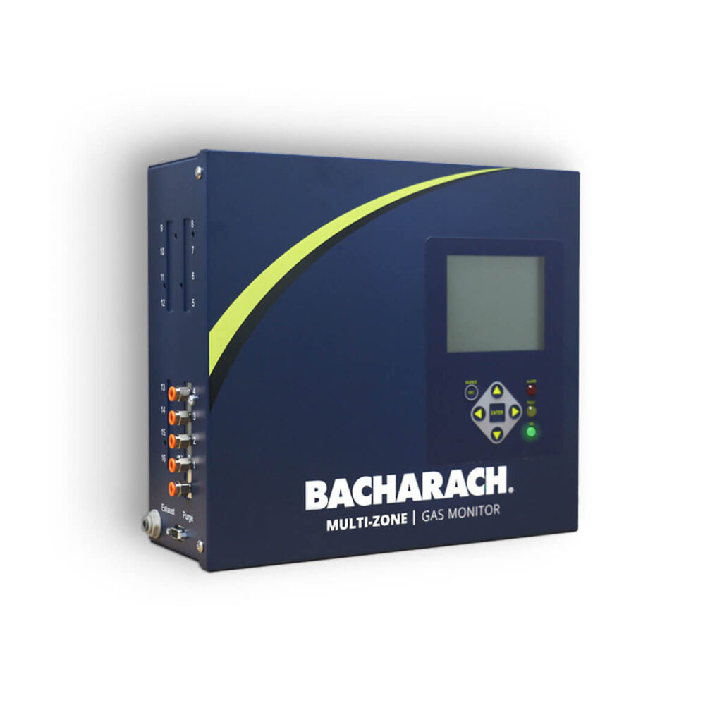 multi zone refrigerant gas monitor